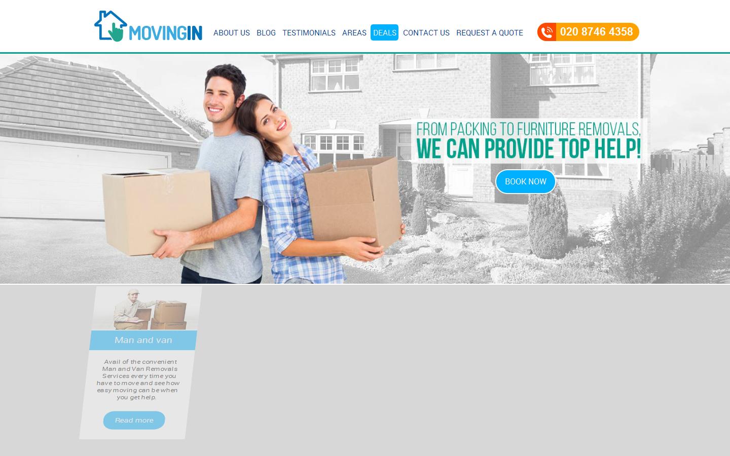 Moving In Ltd Website