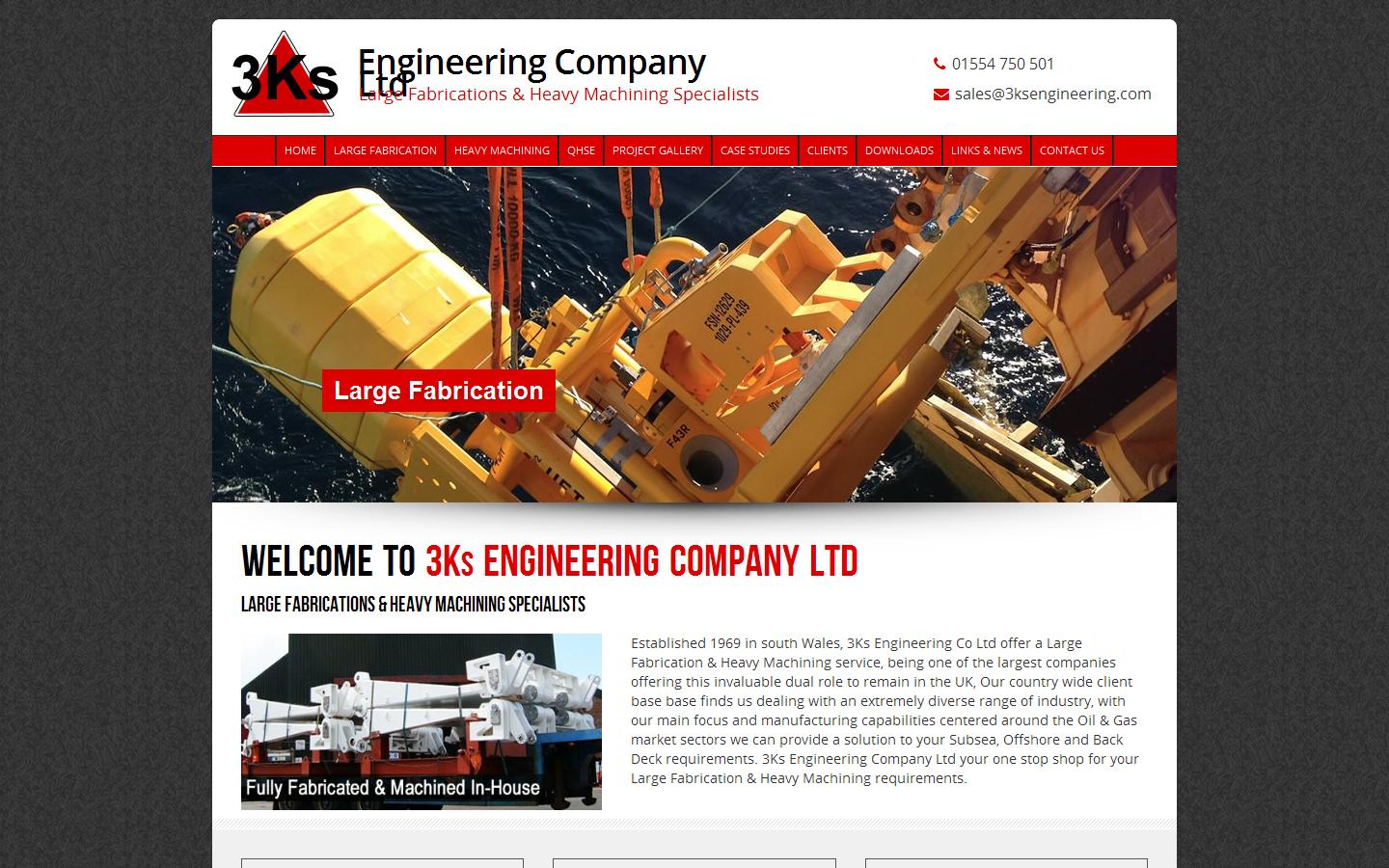 3Ks Engineering Company Ltd Website