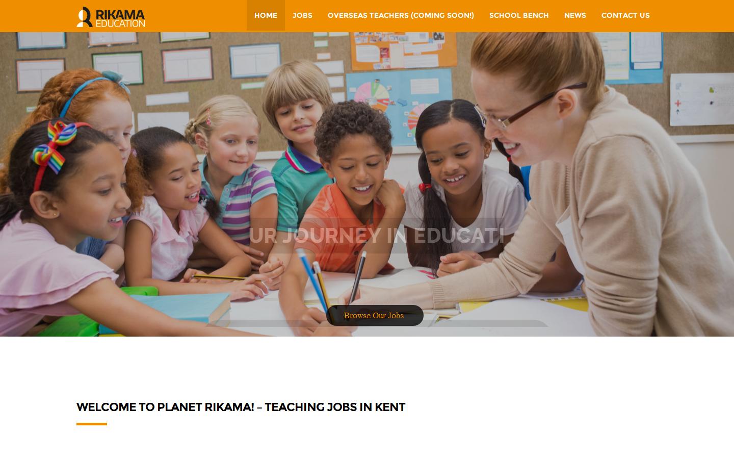 Rikama Education Ltd Website
