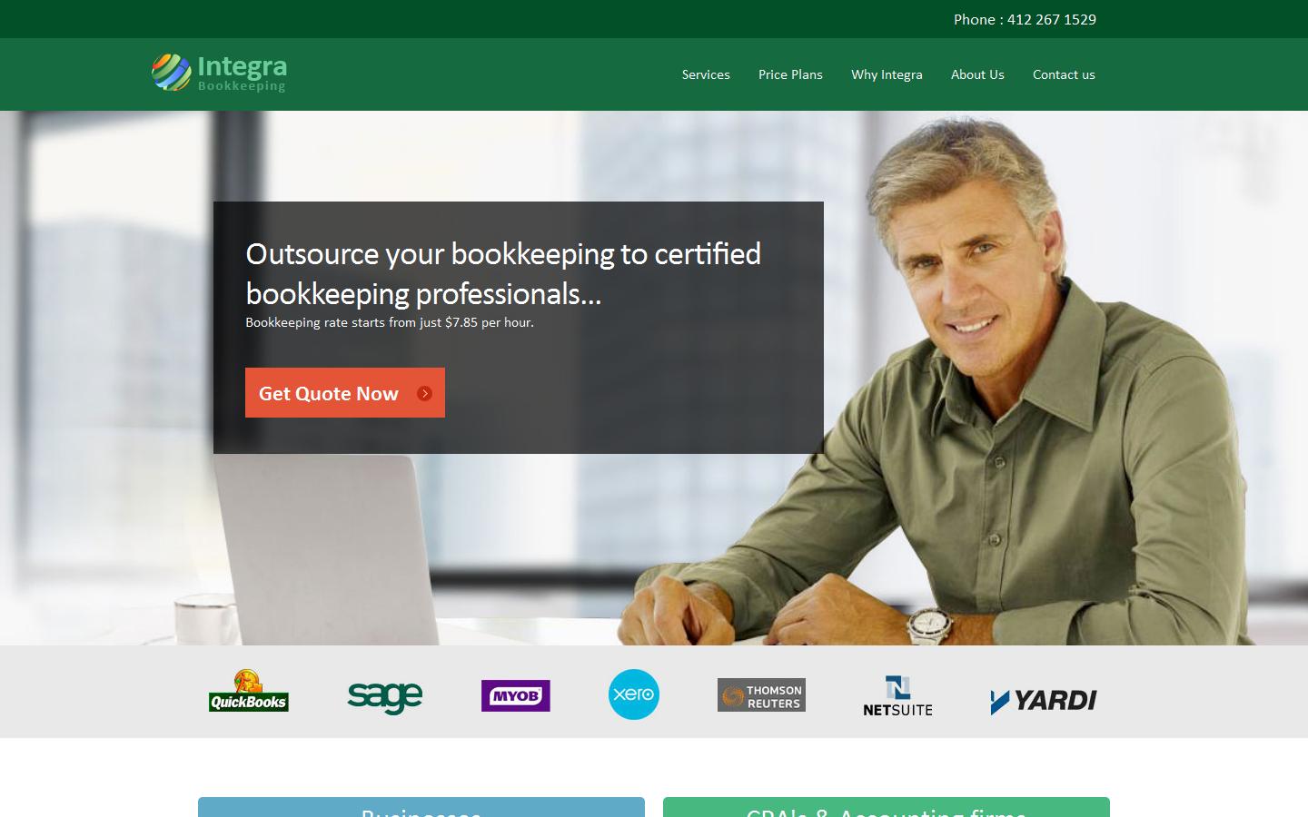 Integra Global Solutions UK Ltd Website