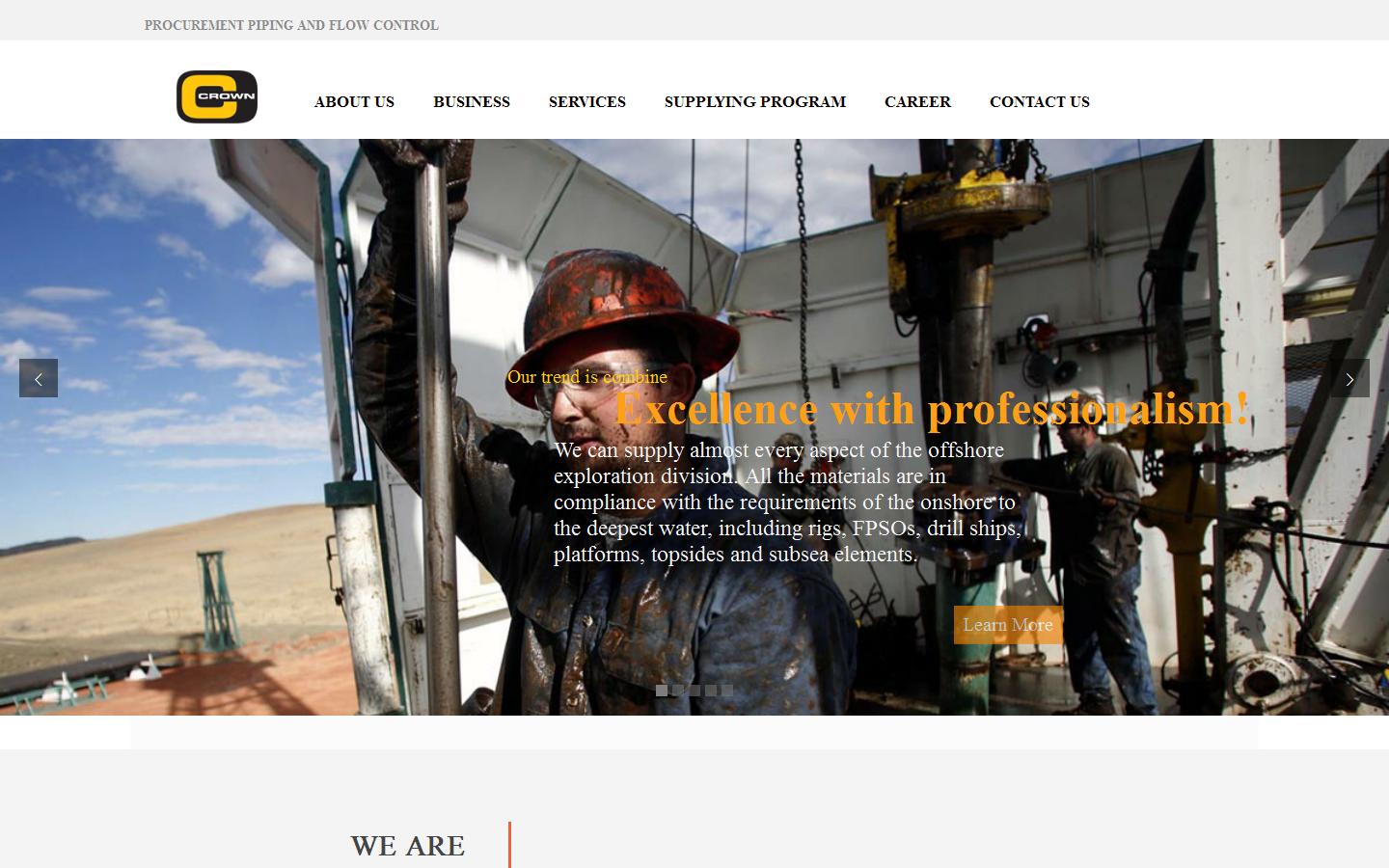 Crown Support Ltd Website