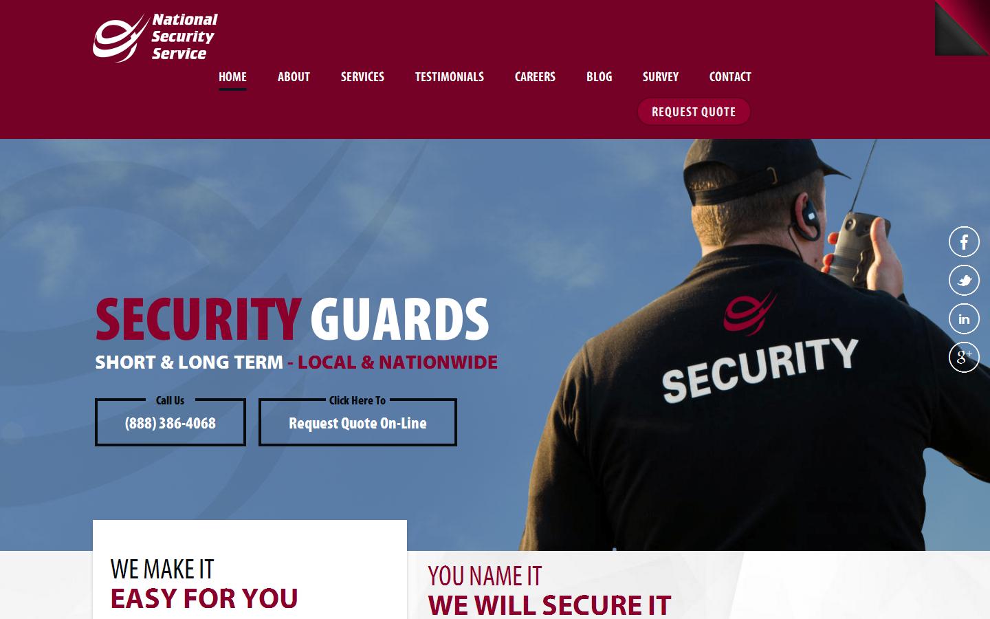 Security Guard - National Security Service, LLC Website