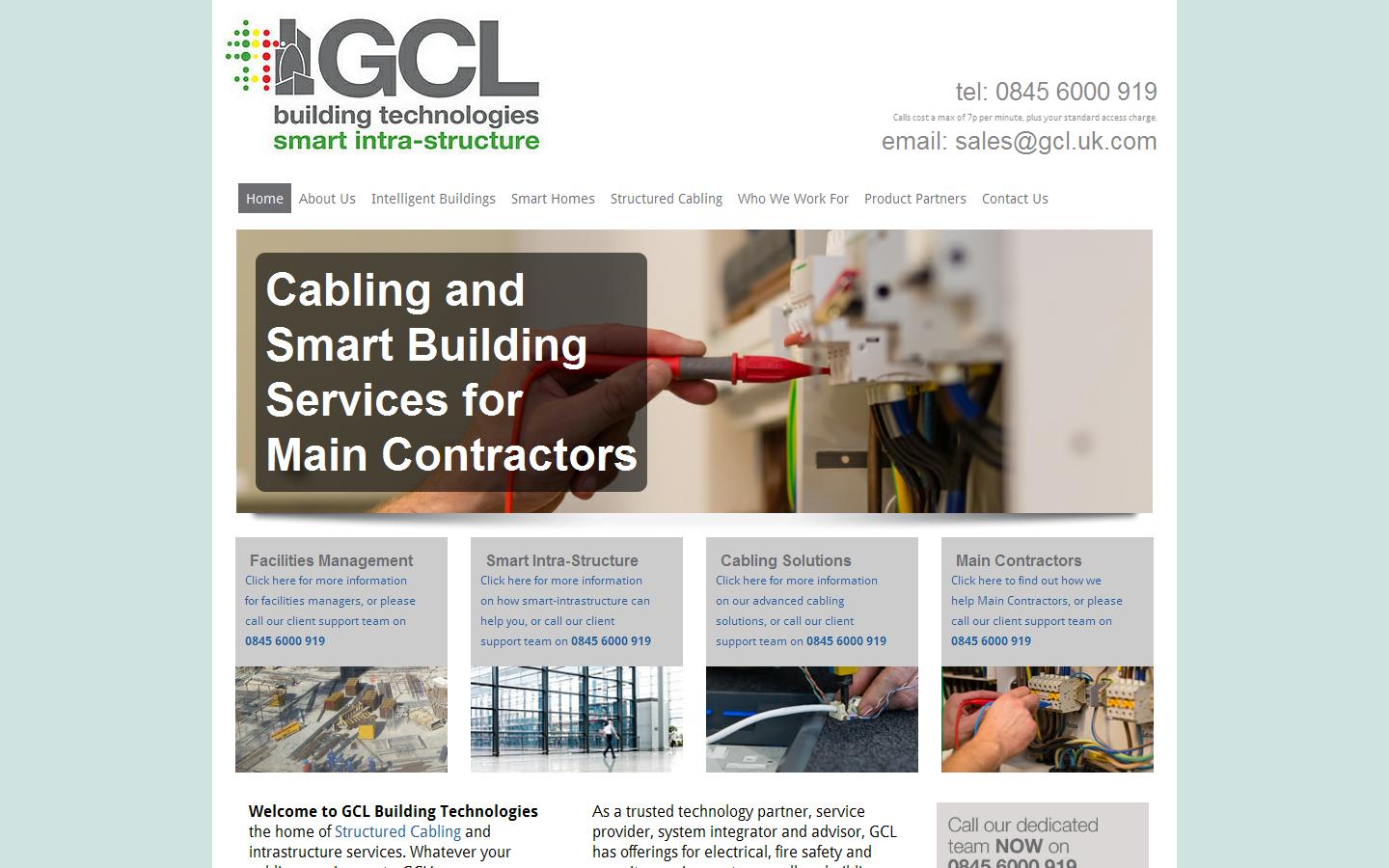GCL Building Technologies Website
