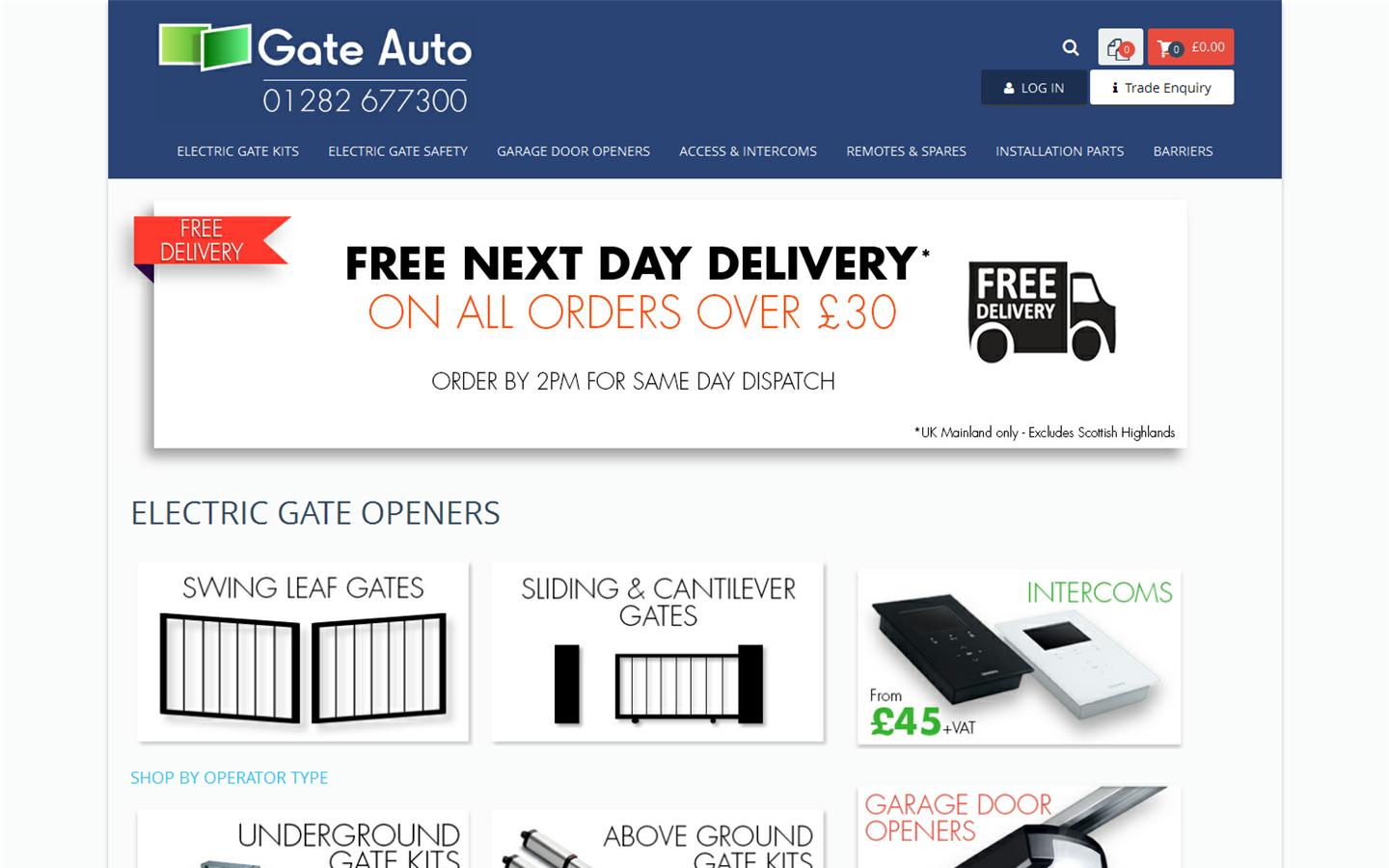 Gate Auto Website
