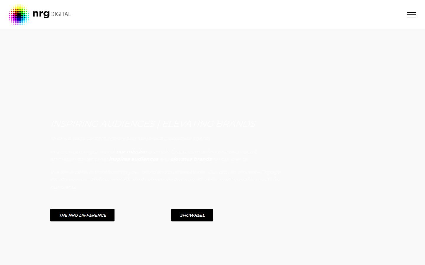 NRG Digital  Website