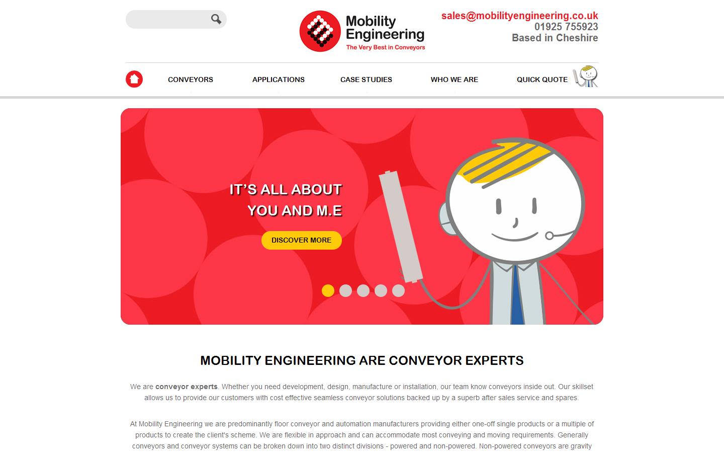 Mobility Engineering Website
