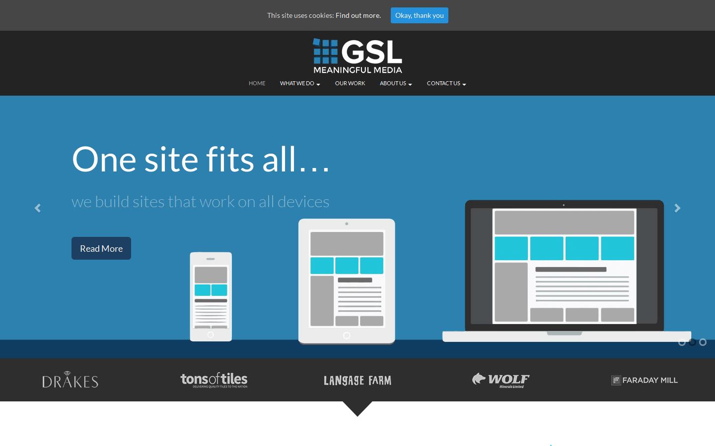 GSL Media Ltd Website
