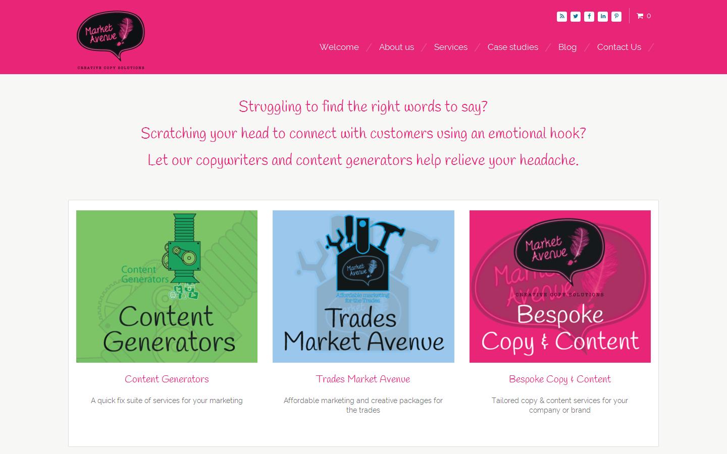 Market Avenue Limited Website