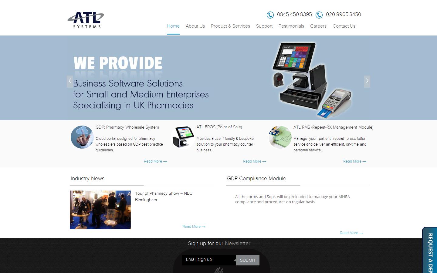 Advansys Technologies Ltd Website