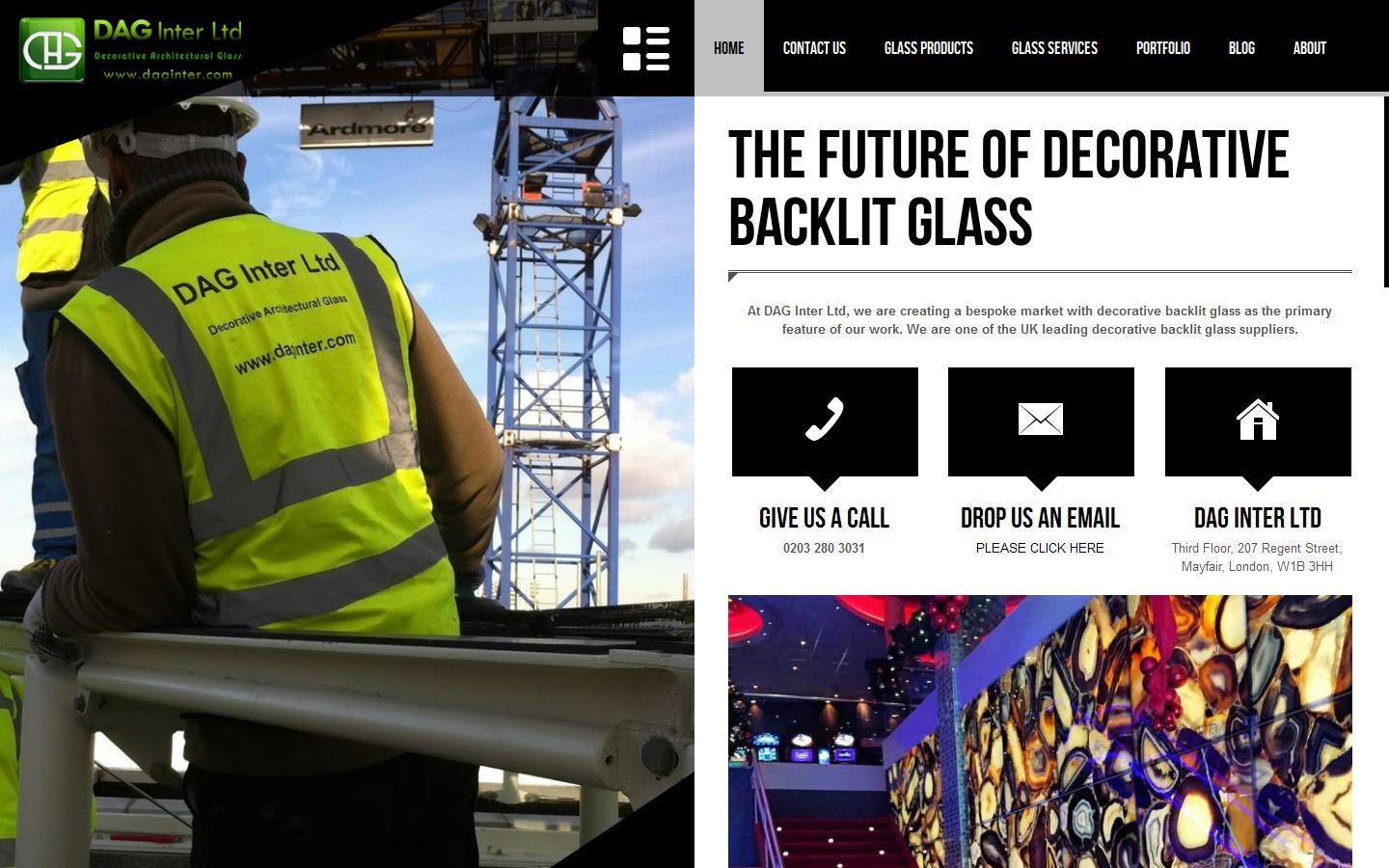 DAG Inter Ltd Website