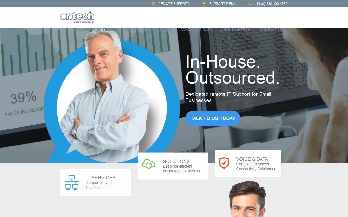 Ontech Solutions Website