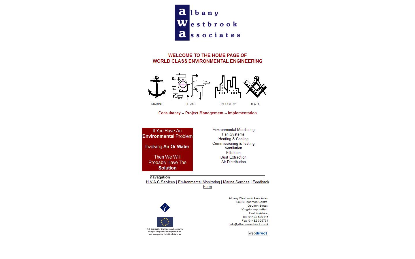 Albany Westbrook Associates Website