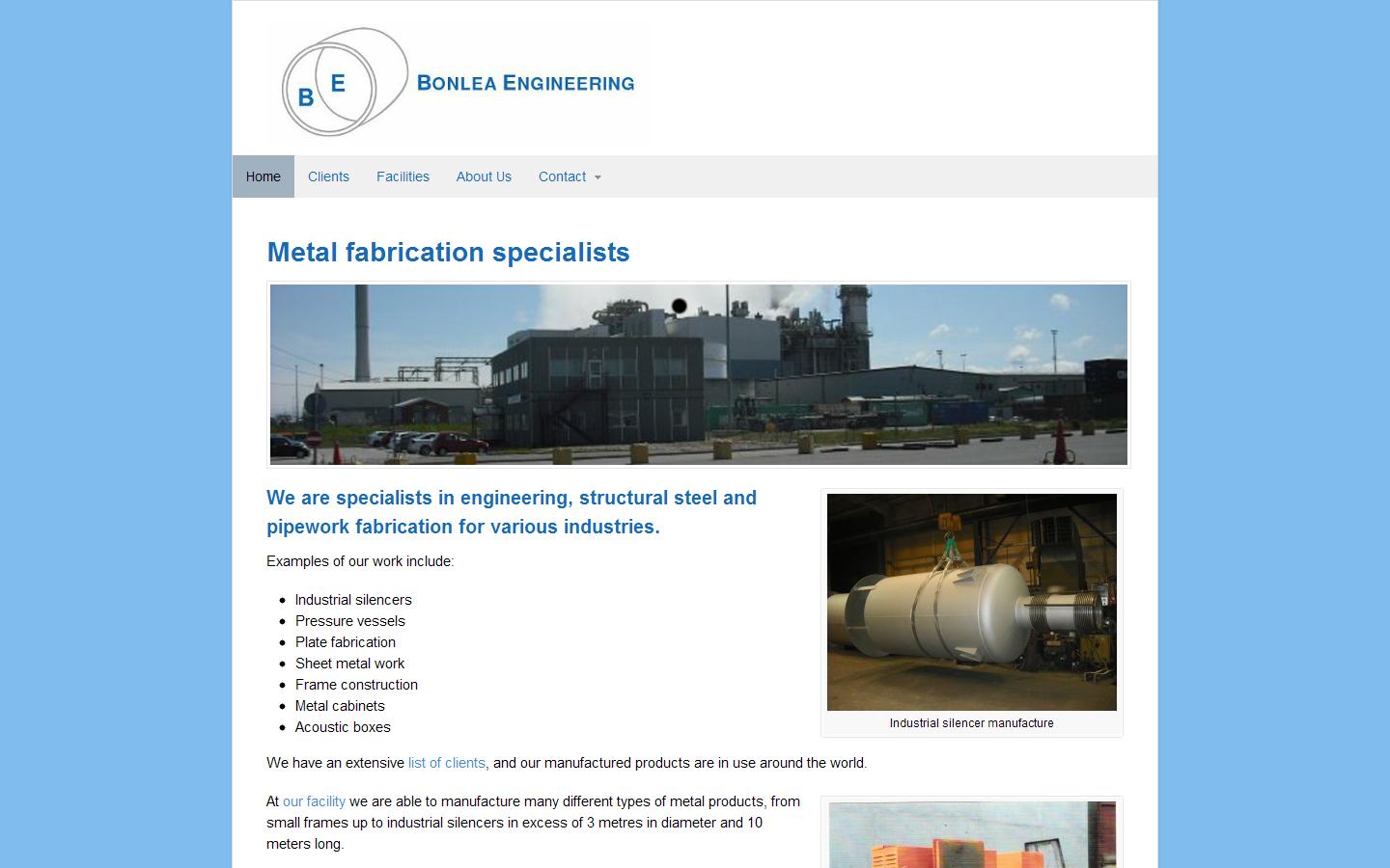 Bonlea Engineering Website