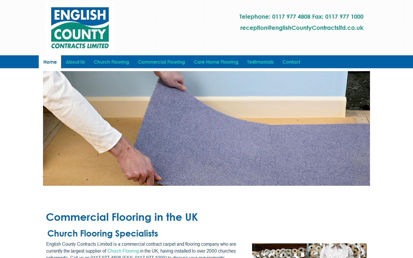 English County Contracts Limited Website