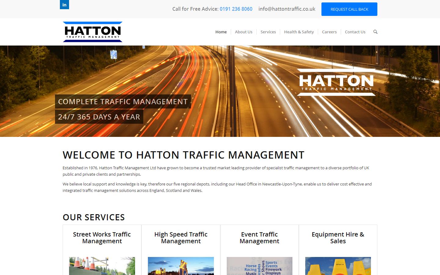 Hatton Traffic Management Website