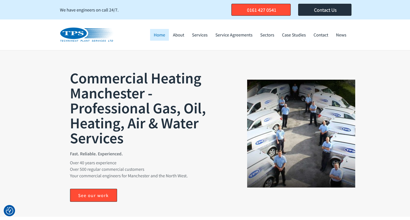Techniheat Plant Services Ltd Website