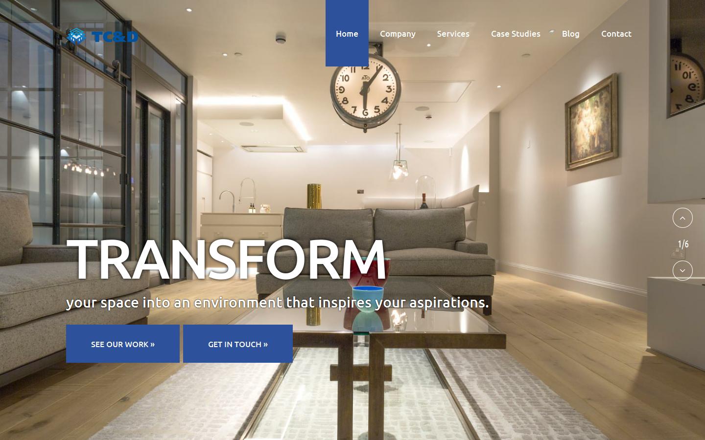 TC&D Construction Website