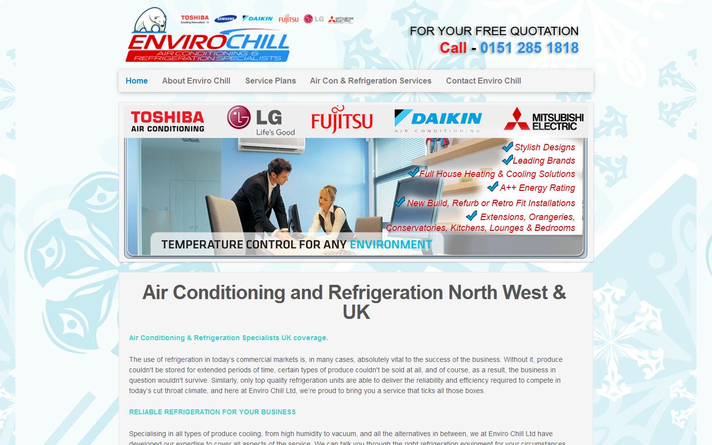 Enviro Chill Ltd Website