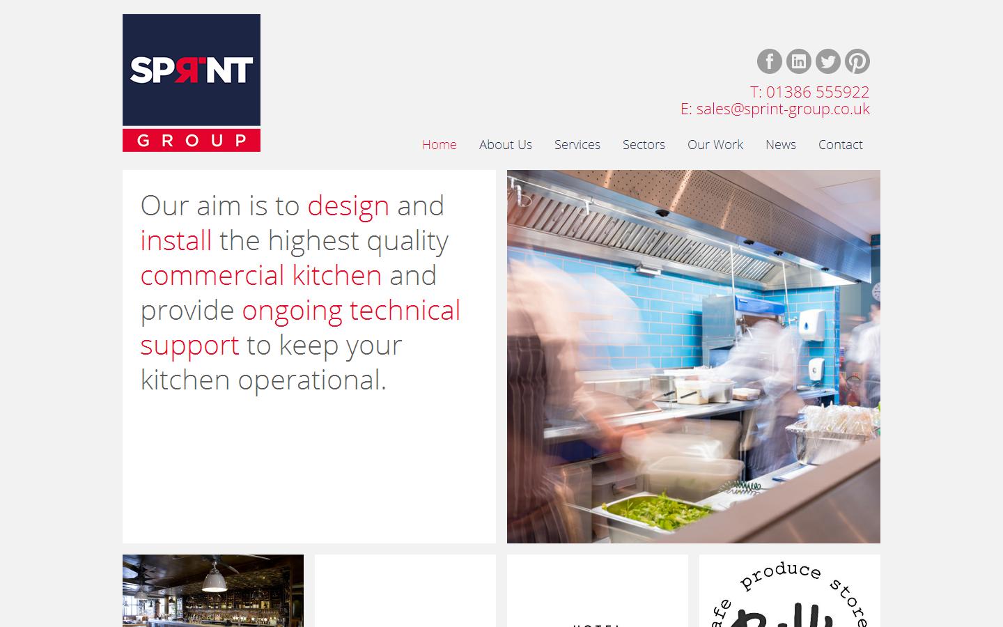 Sprint Group Website