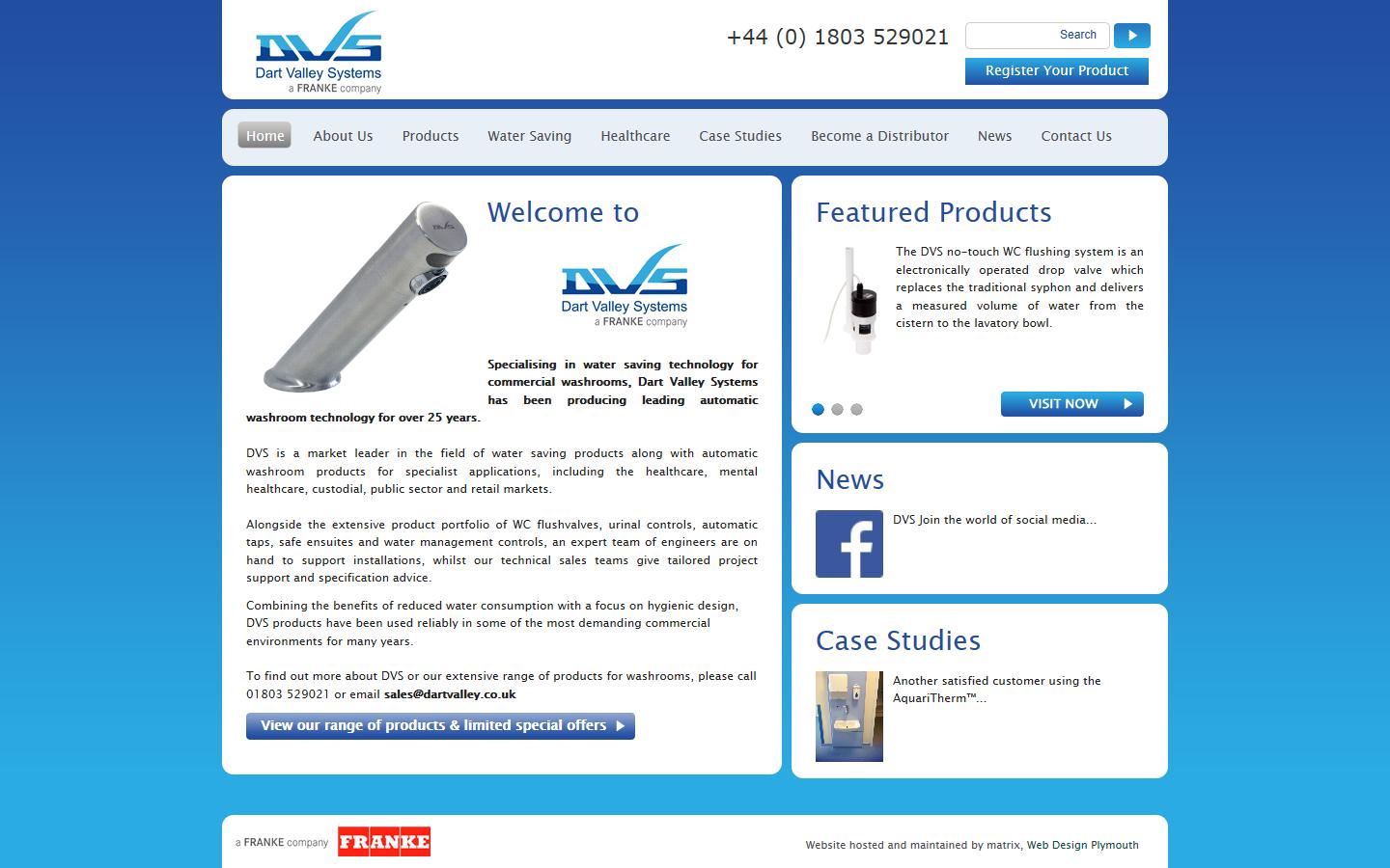 Dart Valley Systems Website