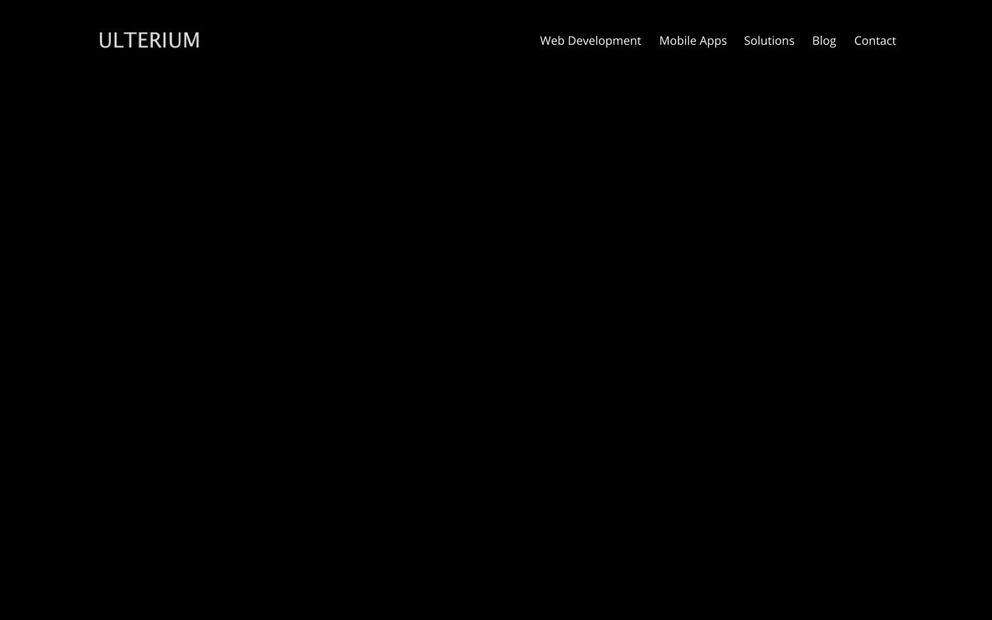 Ulterium Ltd Website