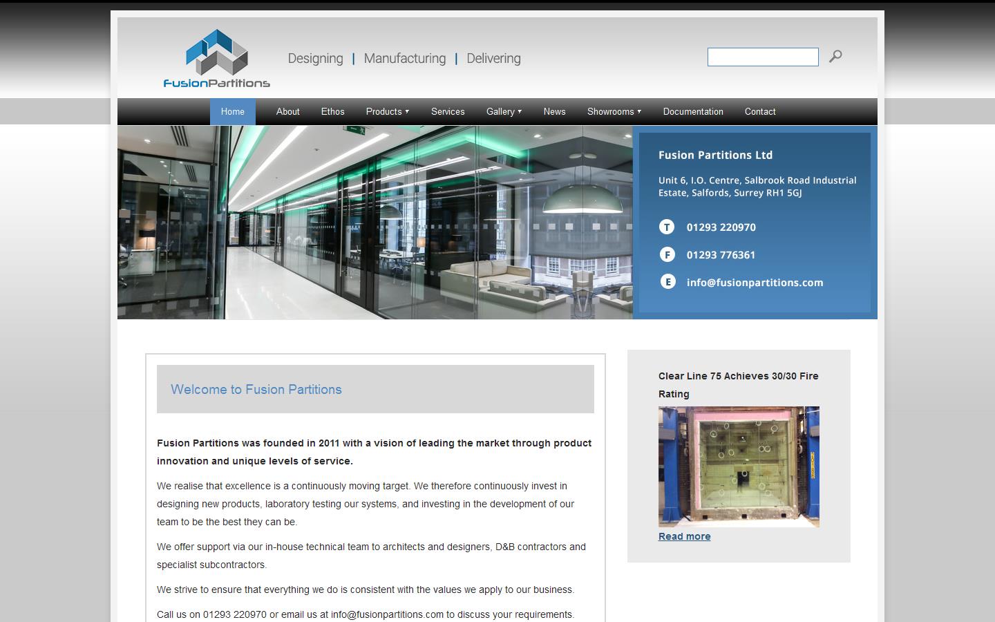 Fusion Partitions Website