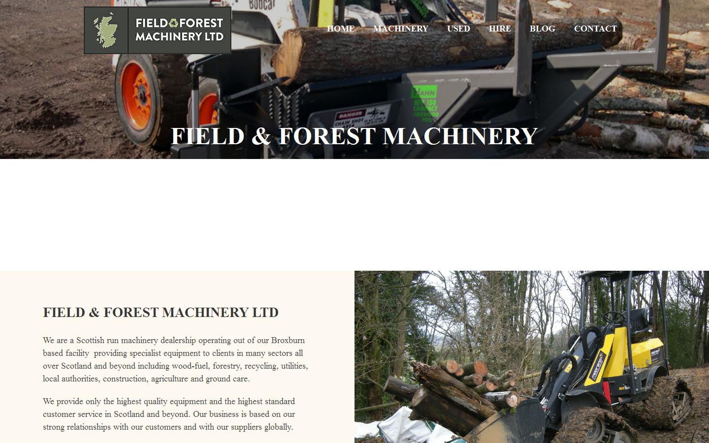 Field & Forest Machinery Website