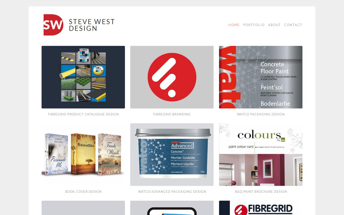 Steve West Design Website