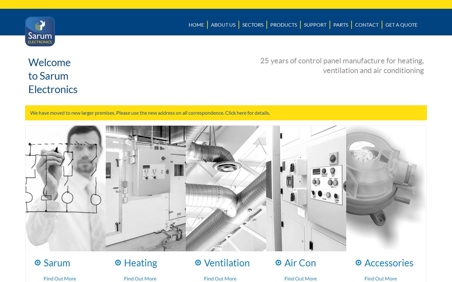 Sarum Electronics Ltd Website