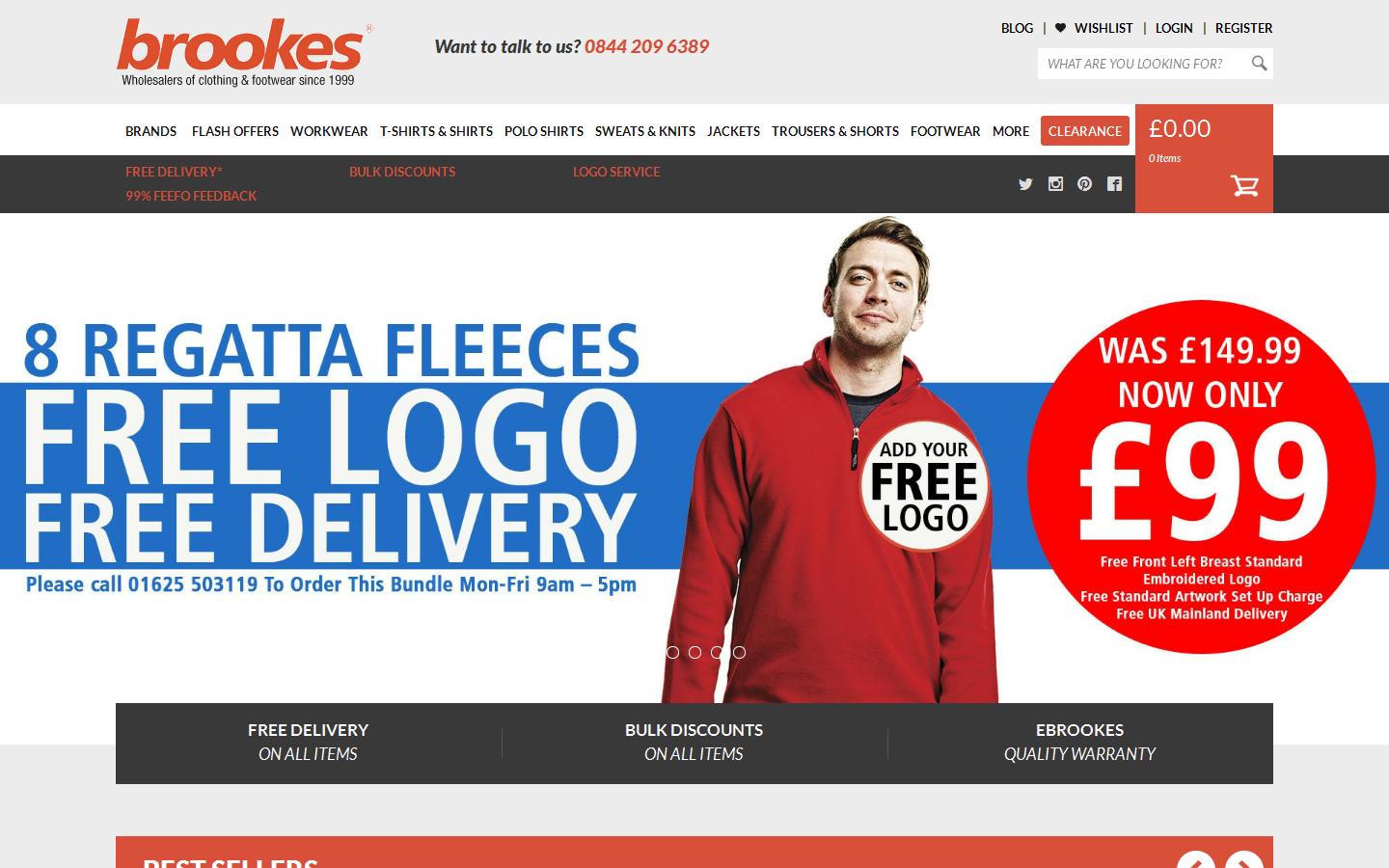 Brookes (UK) Ltd Website