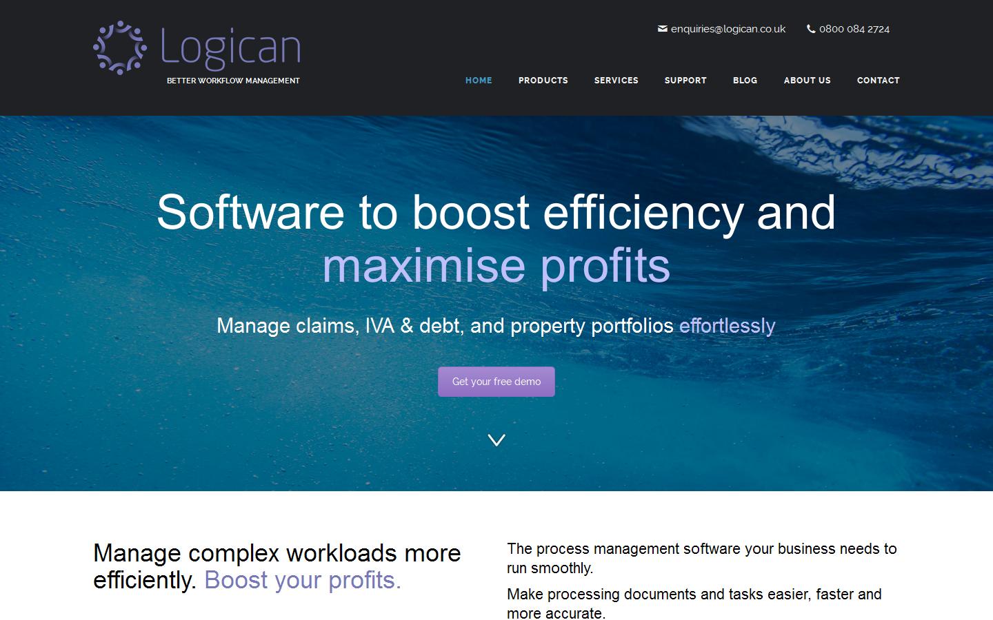Logican Solutions Ltd Website