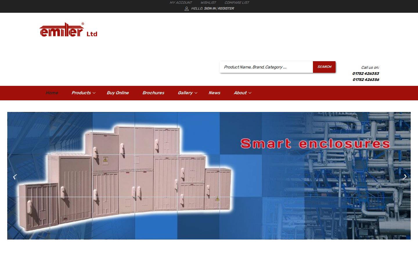 Emiter Ltd Website