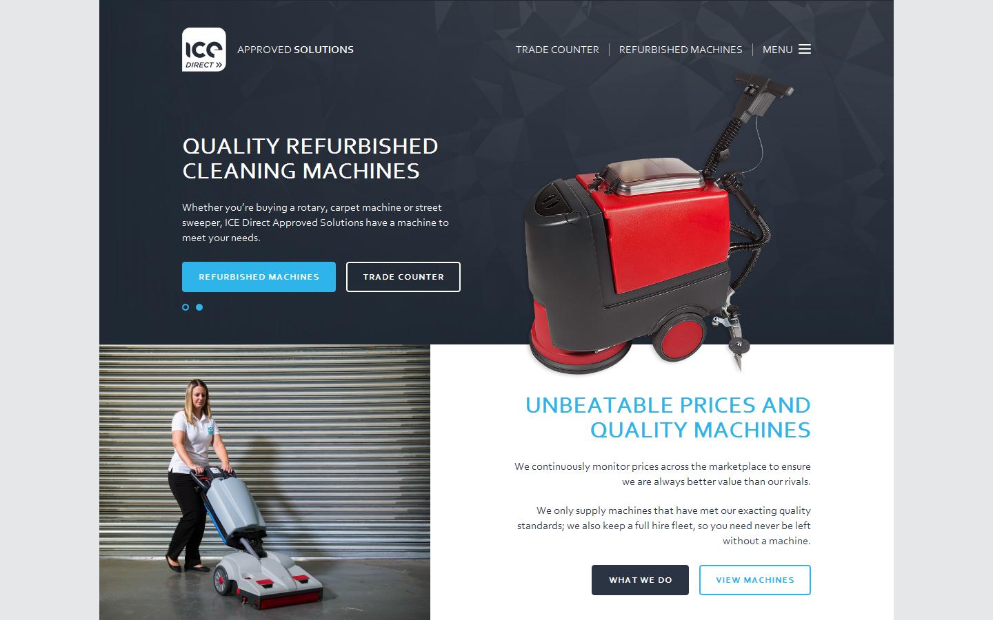 Ice Direct Website