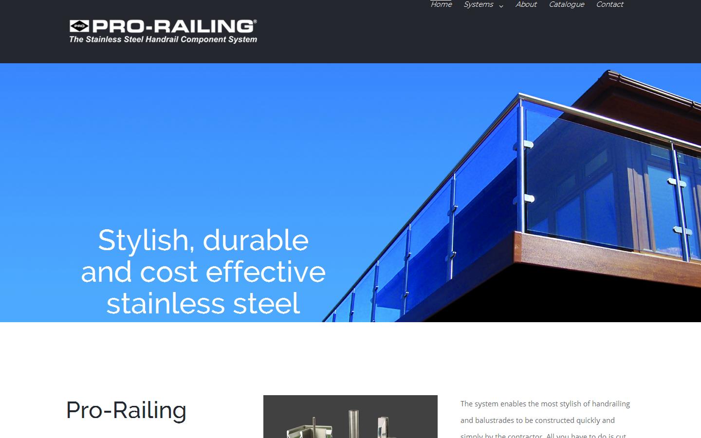 Pro Railing Website