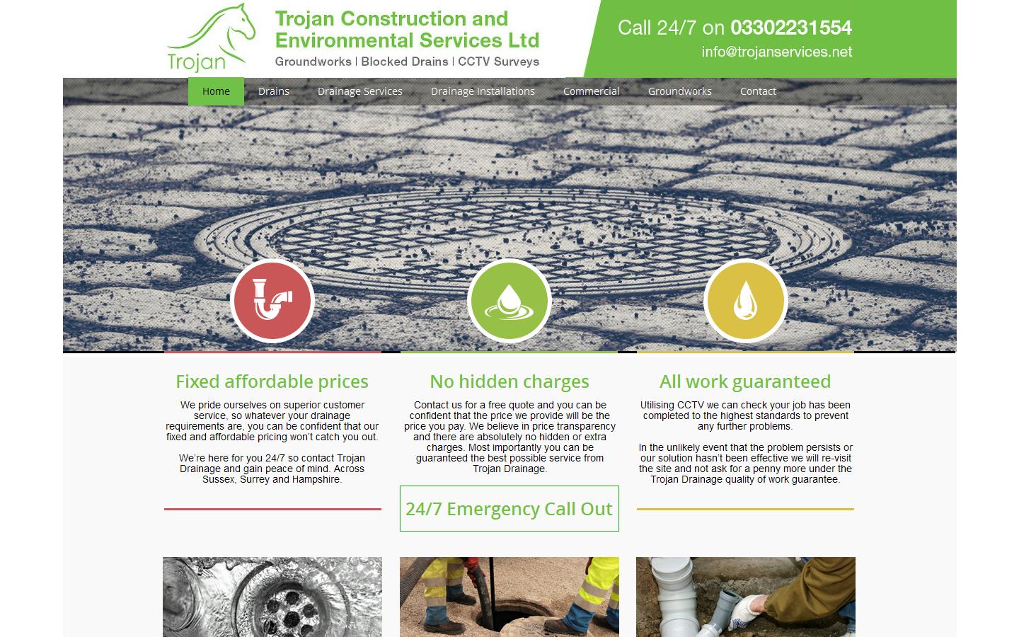 Trojan Cleansing LTD Website