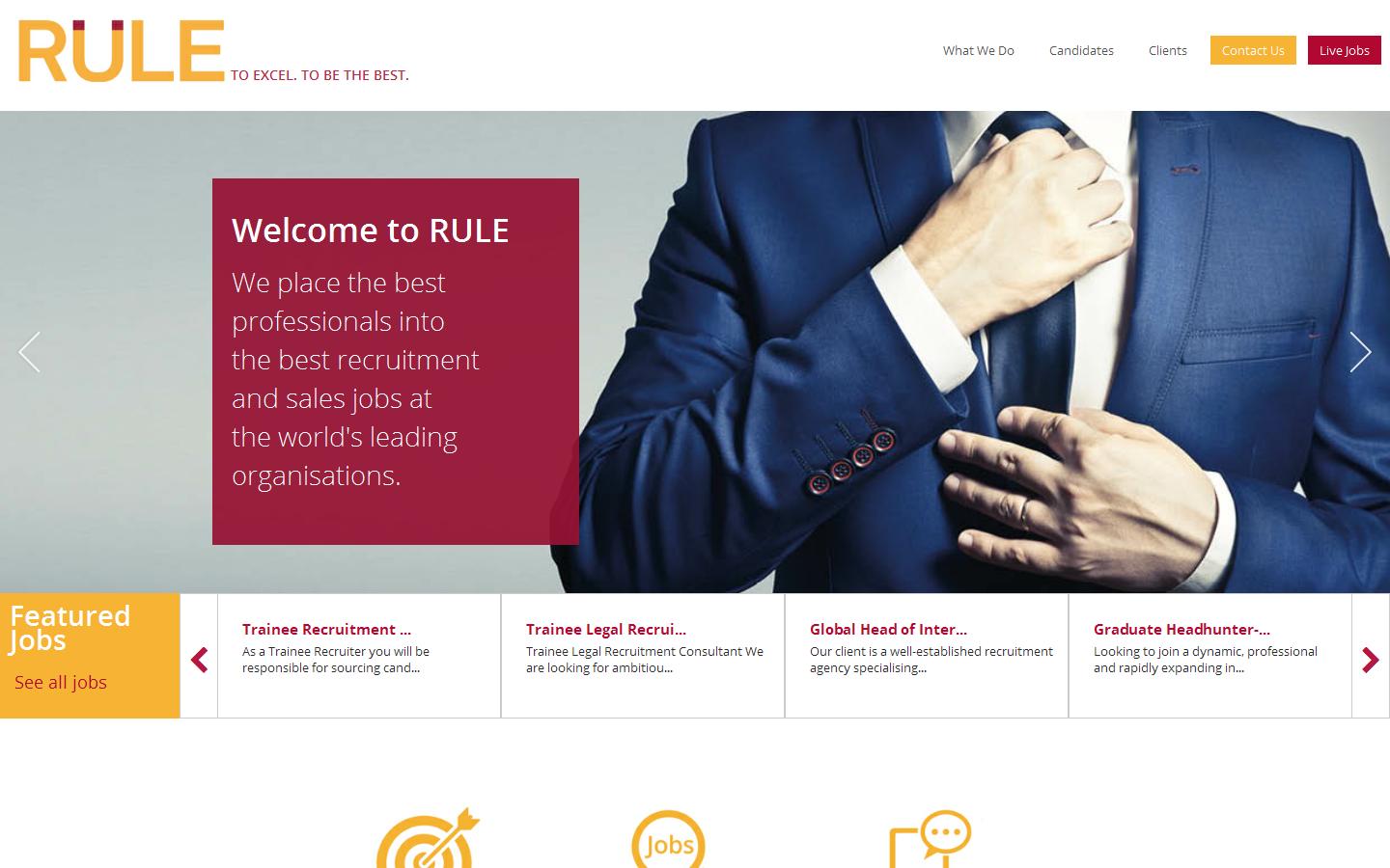 Rule Recruitment Website