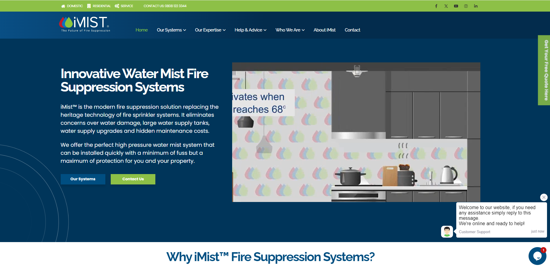 iMist Limited Website