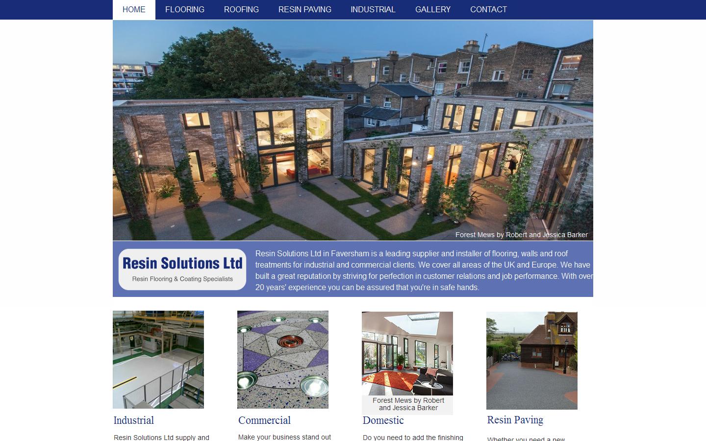 Resin Solution Ltd Website