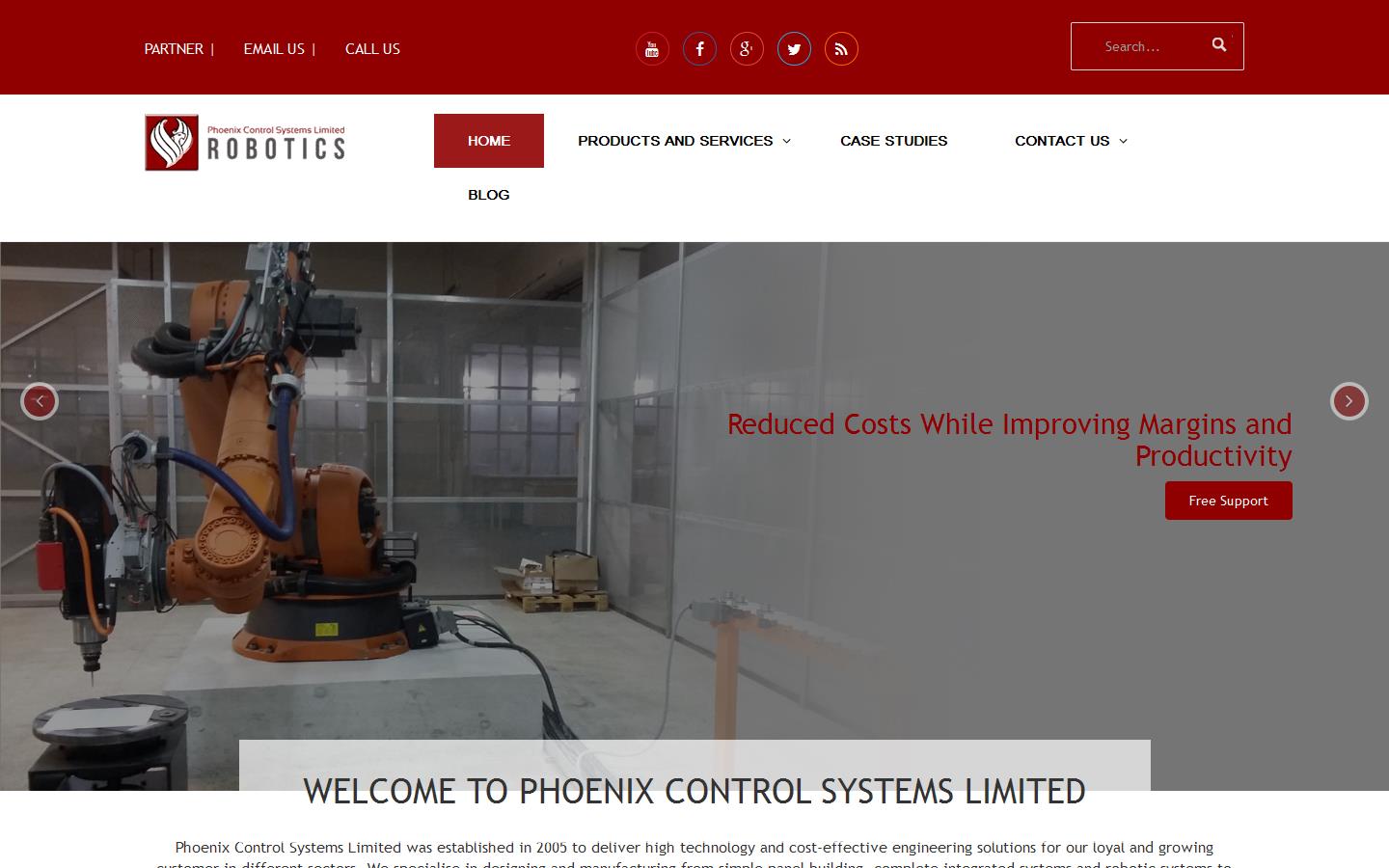 Phoenix Robotics Website