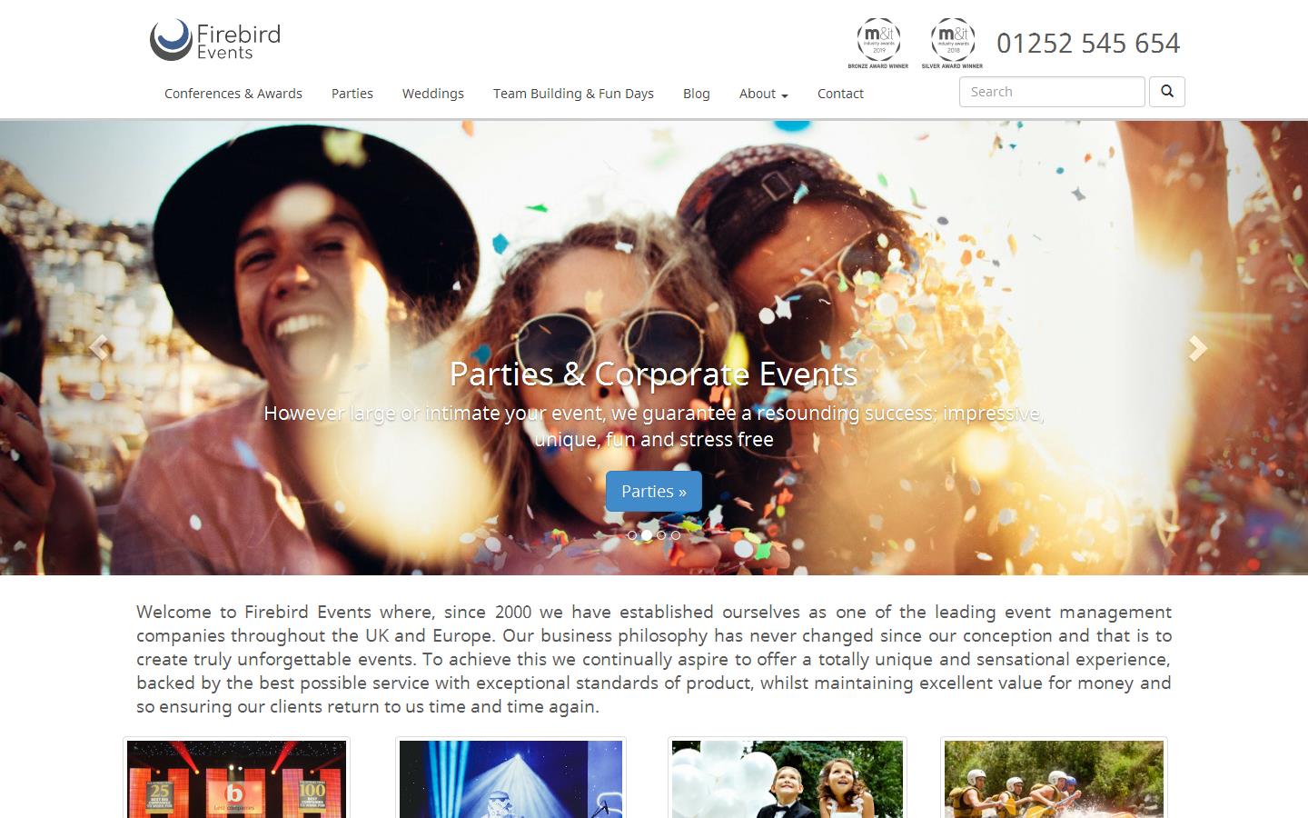 Firebird Events Ltd Website