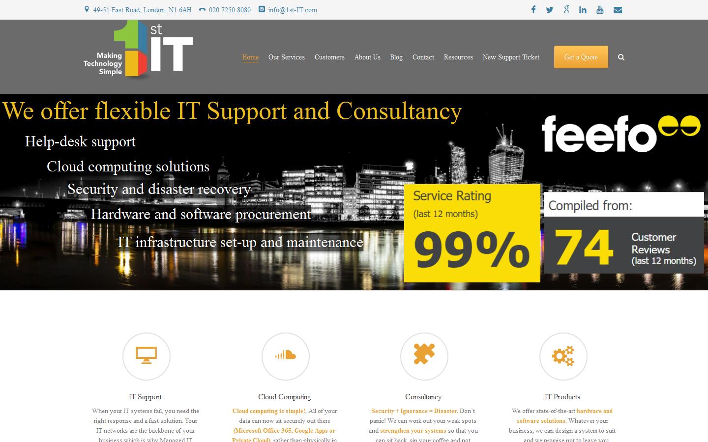 1st IT Website