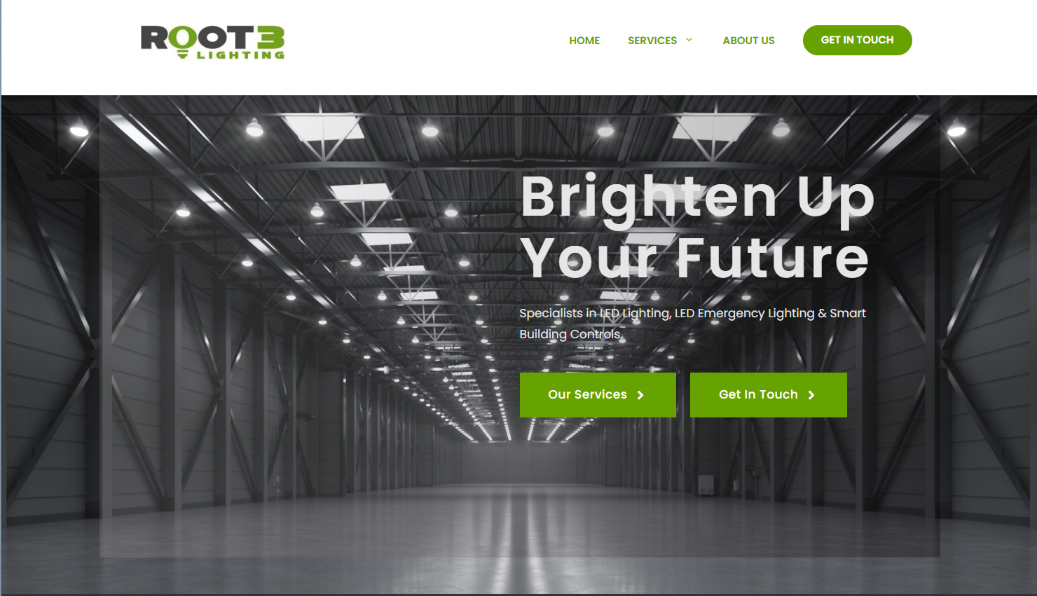 Root3 lighting ltd Website