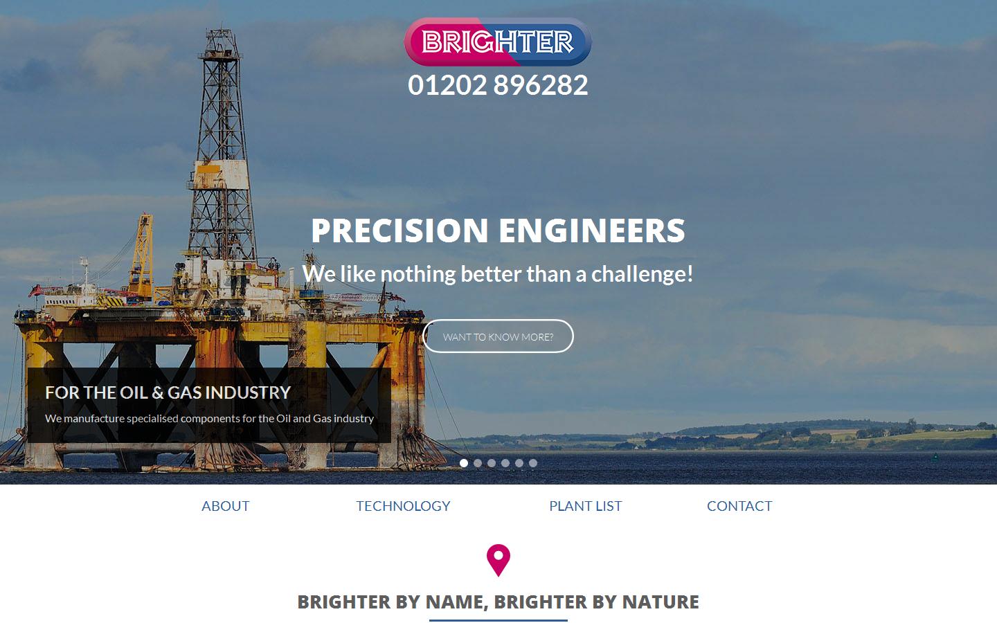 Brighter Manufacturing Ltd Website