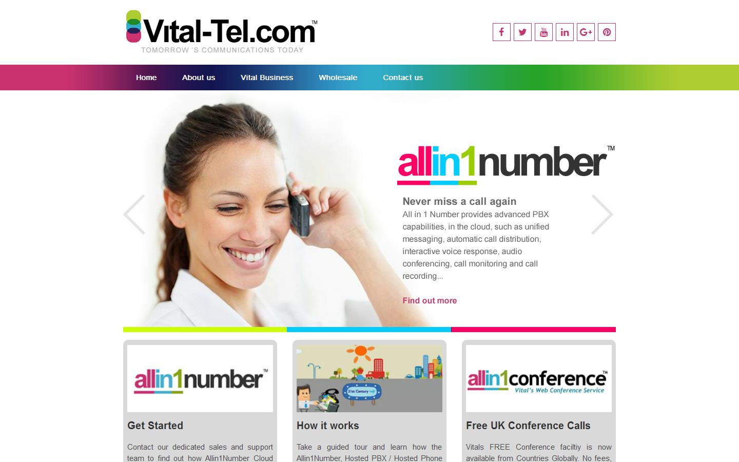 Vital-Tel.Com Website