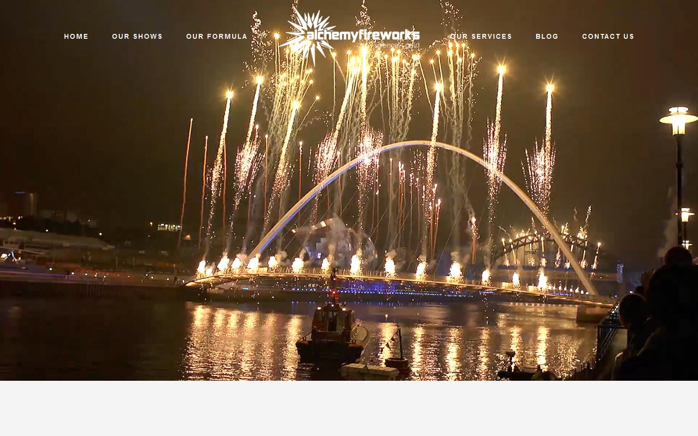 Alchemy Fireworks Ltd Website