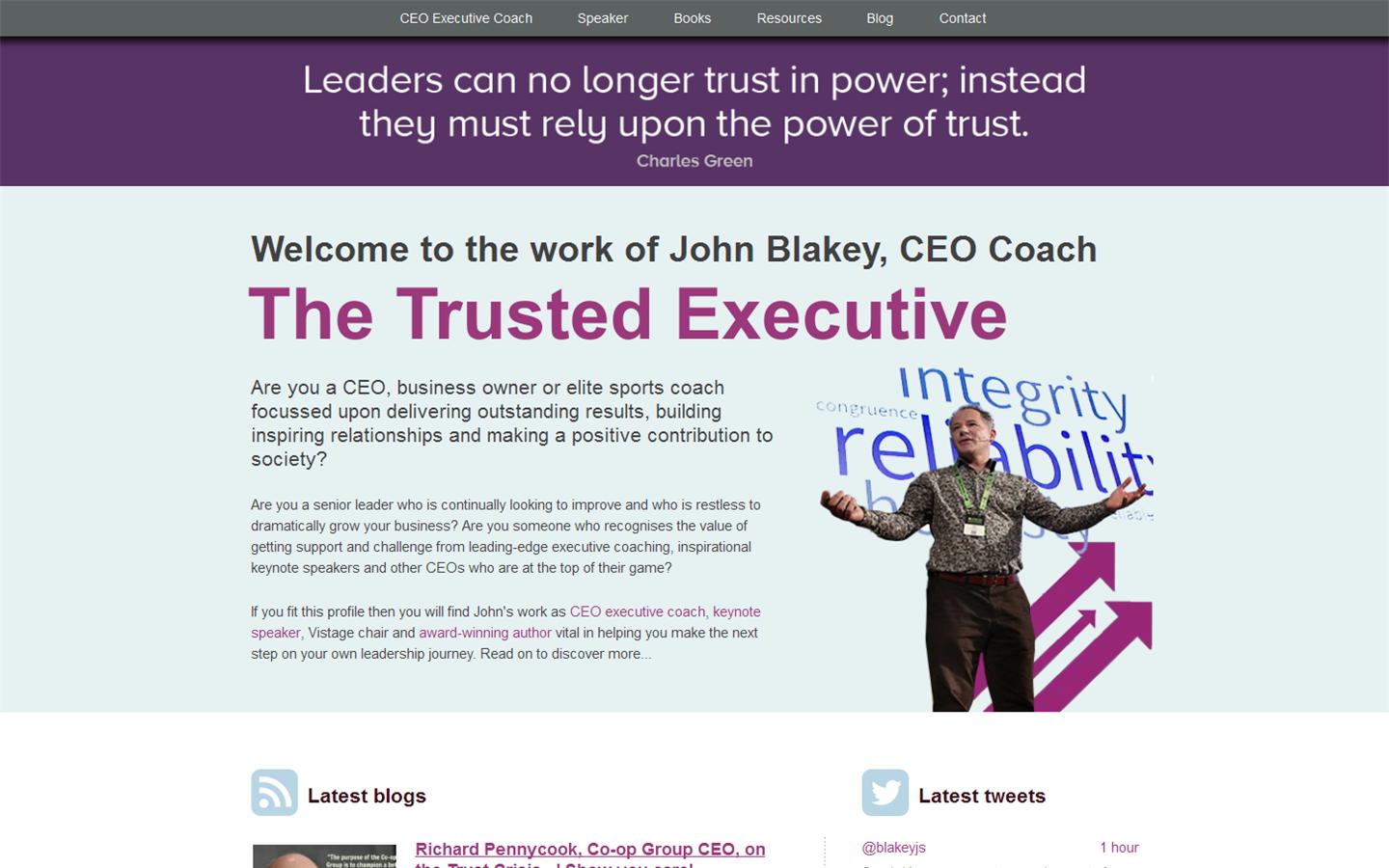 John Blakey Website