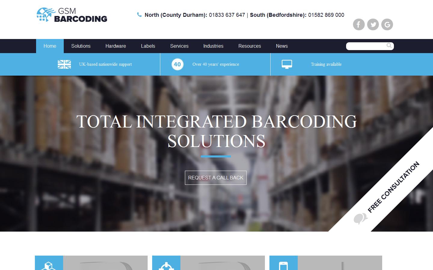 GSM Barcoding Website