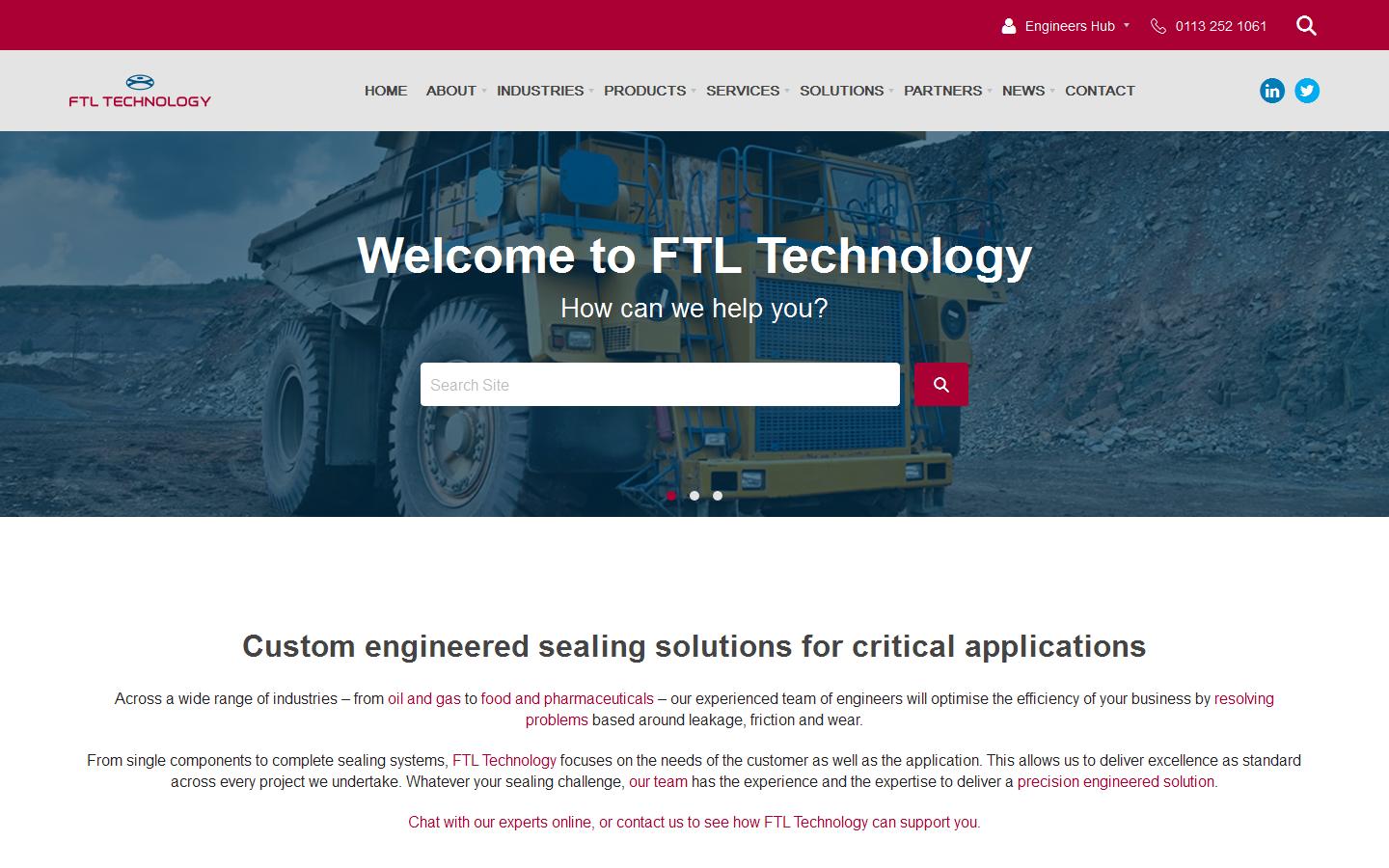 FTL Technology Website