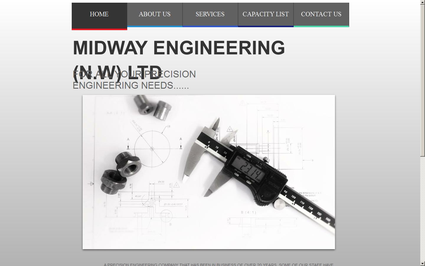 Midway Engineering Ltd Website