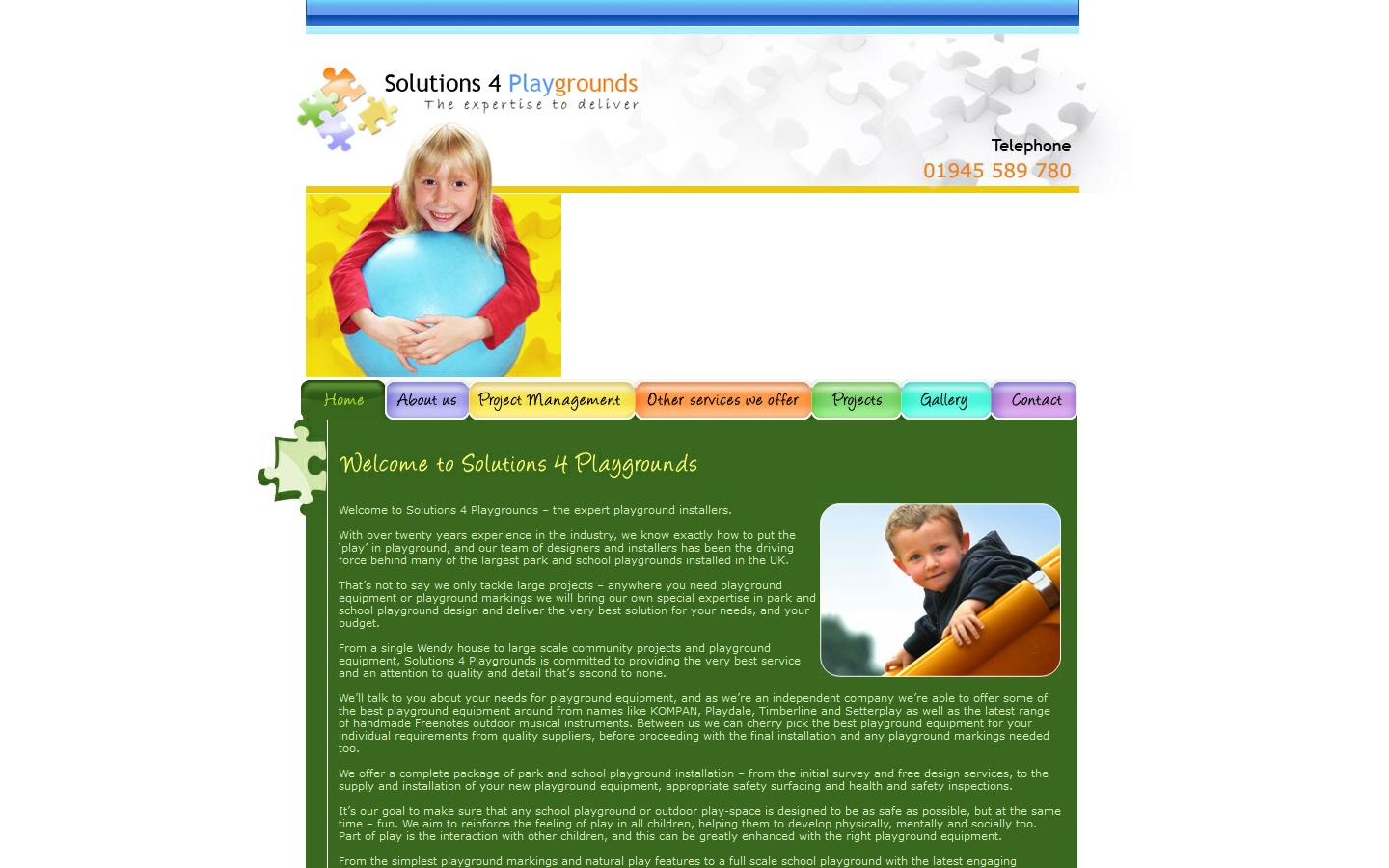 Solutions 4 Playgrounds Website